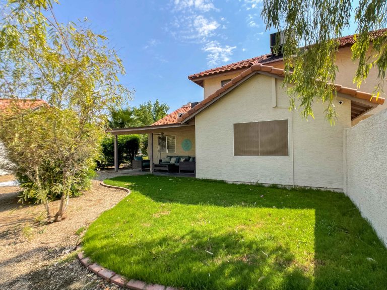 Virtue Recovery Chandler Addiction Treatment Community Backyard