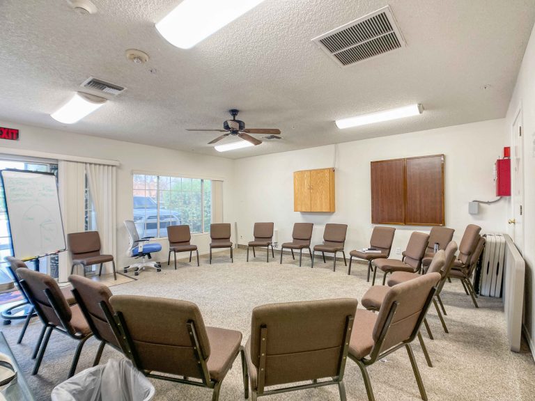 Virtue Recovery Chandler Addiction Treatment Community Group Therapy Room